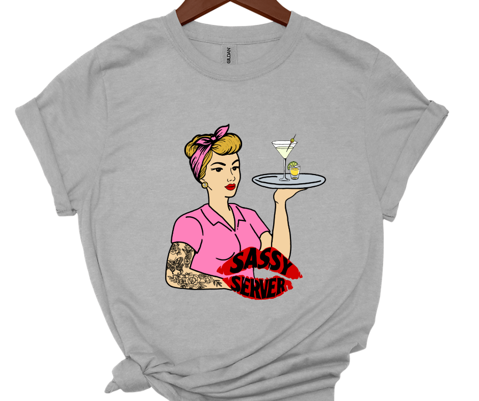 Sassy Server Martini