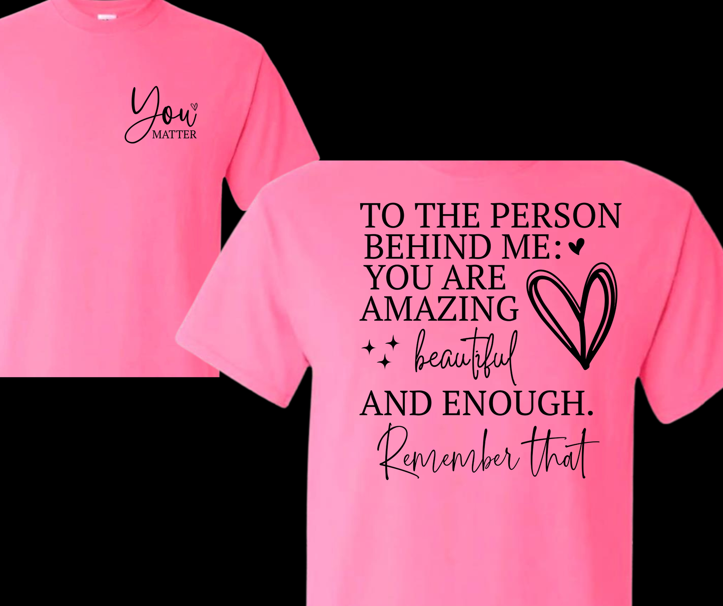 MBSC -Person behind me-neon pink