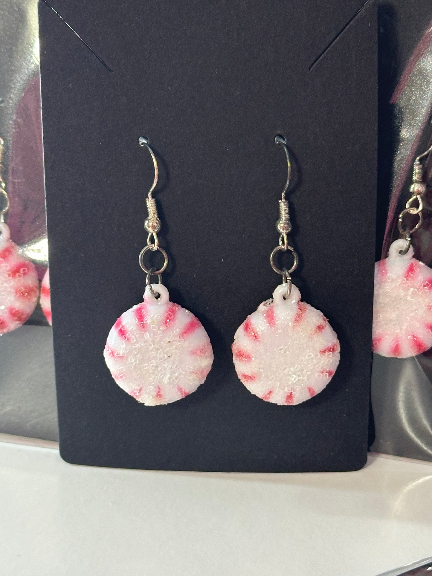 Sassy server-Christmas earrings