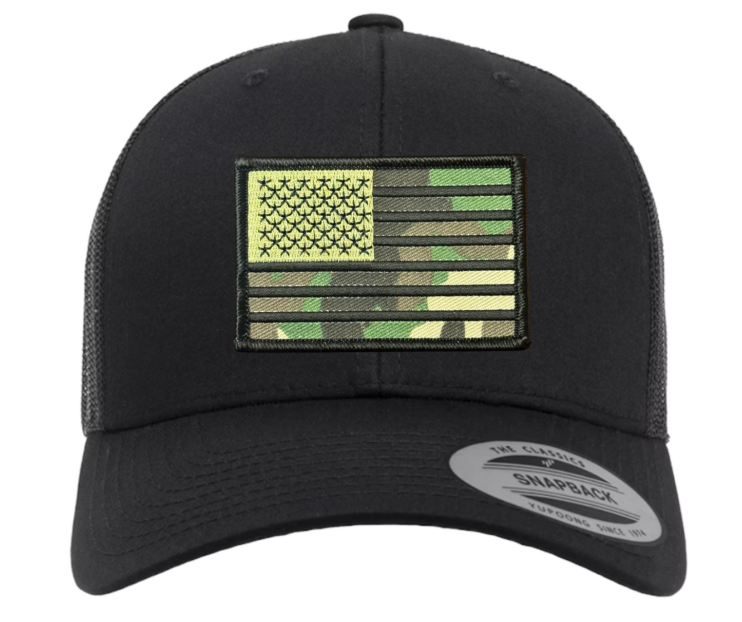 Allie & Noah-Camo Flag
