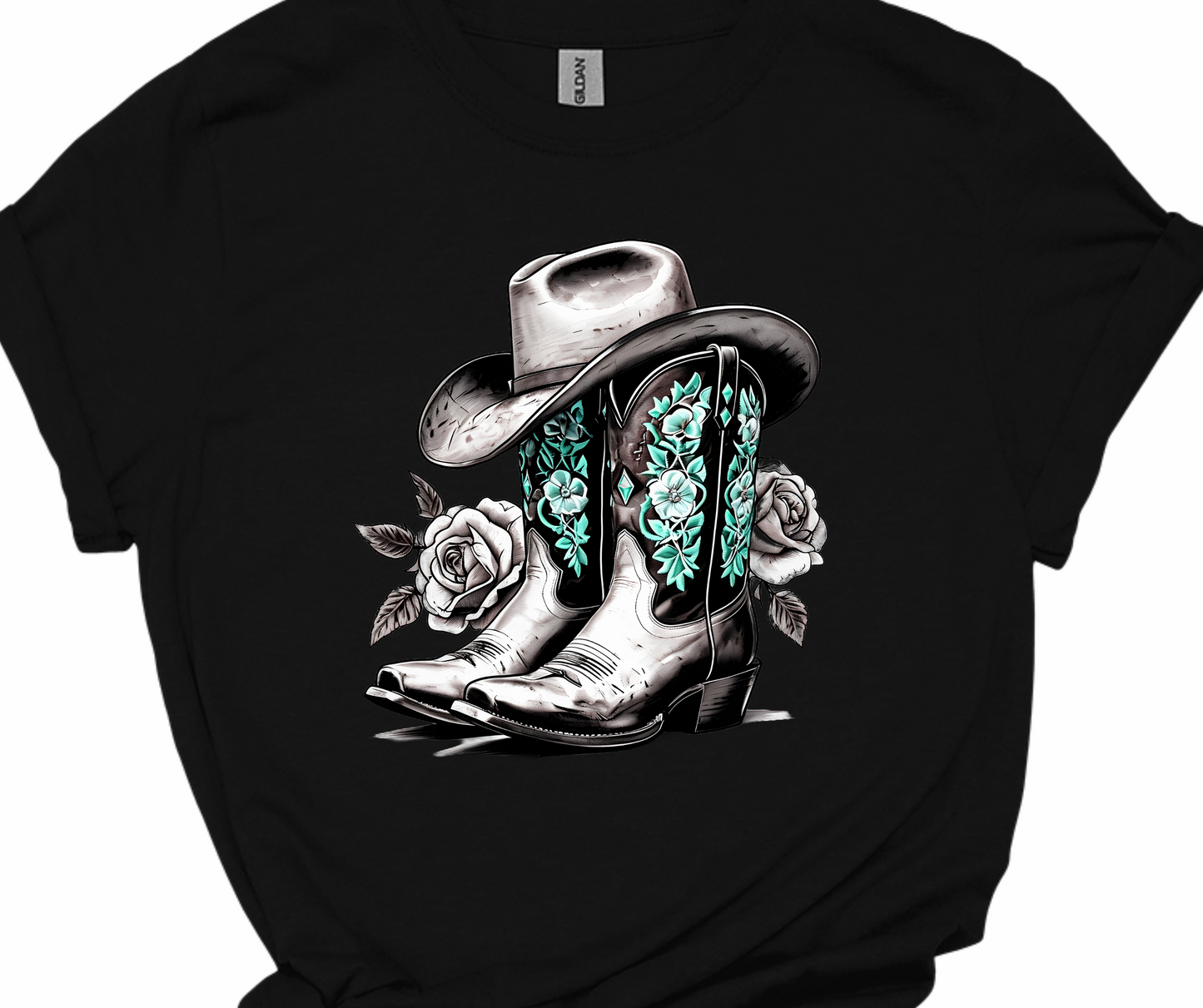 MBSC-western boots&hat