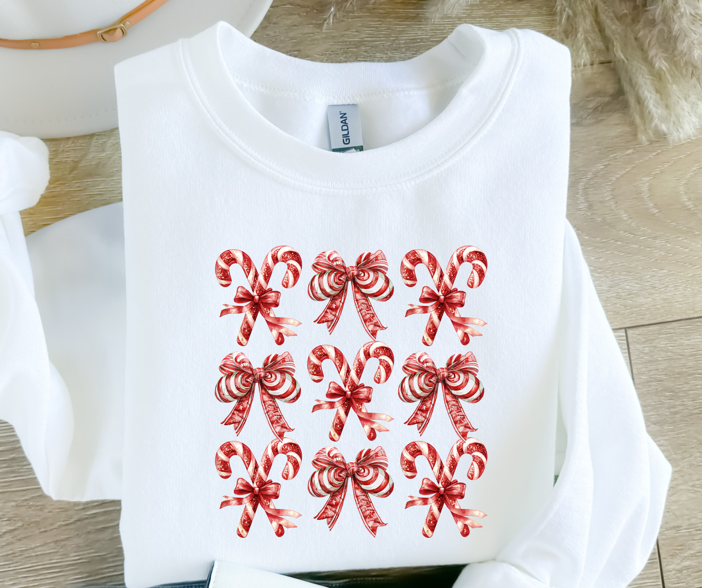 Sassy Server-candy cane peppermint