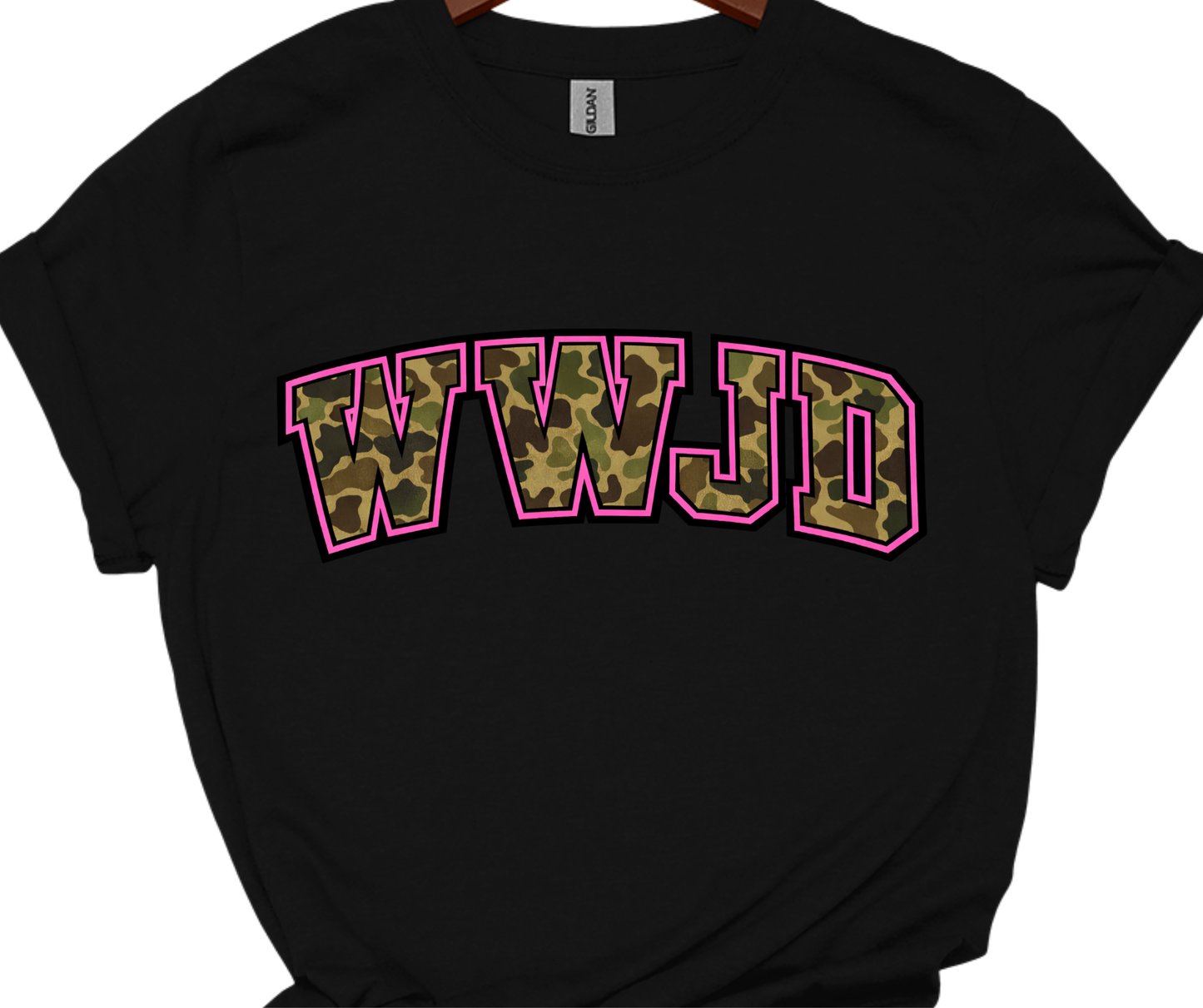 MBSC - WWJD camo pink