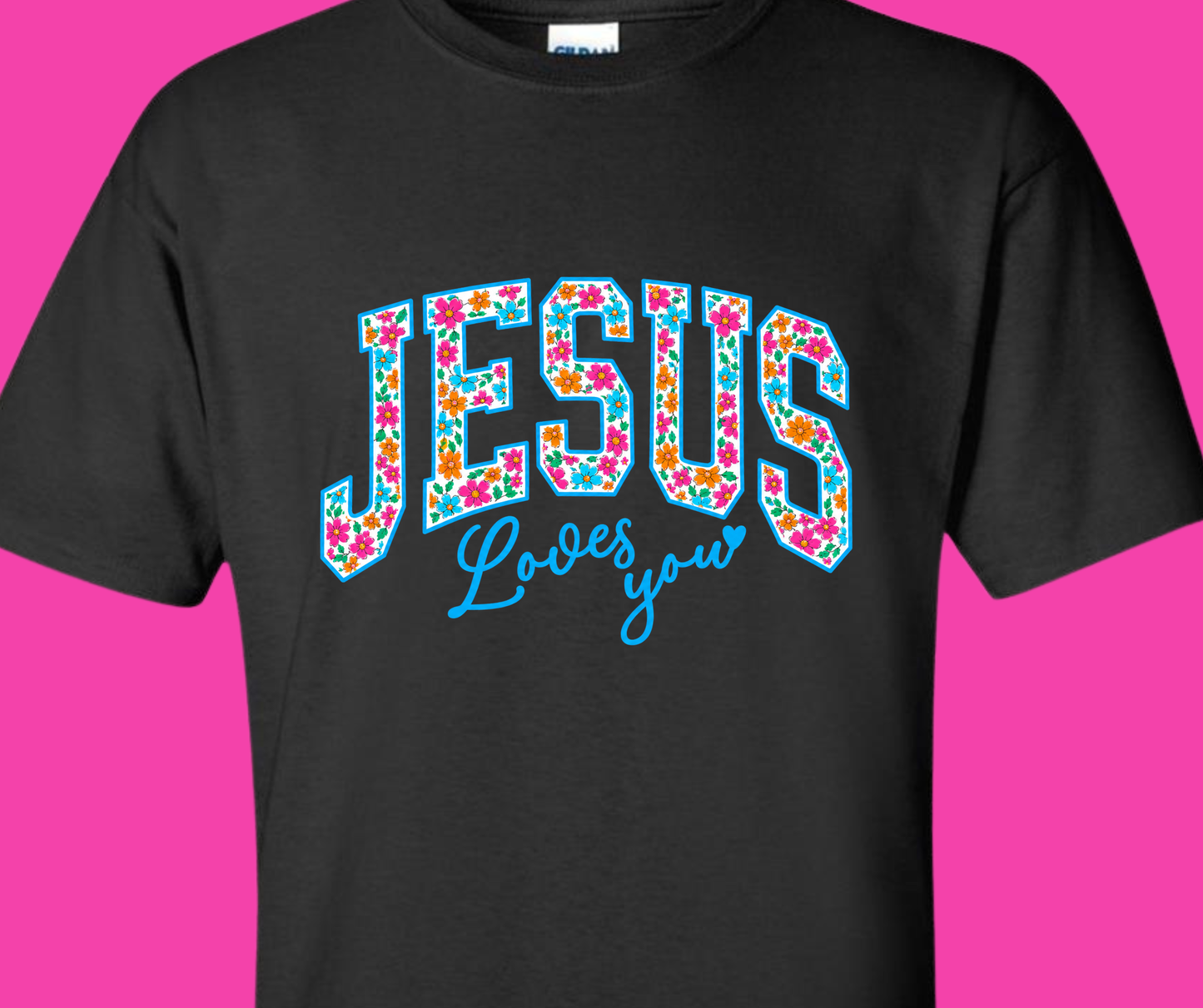 MBSC-Jesus loves you floral