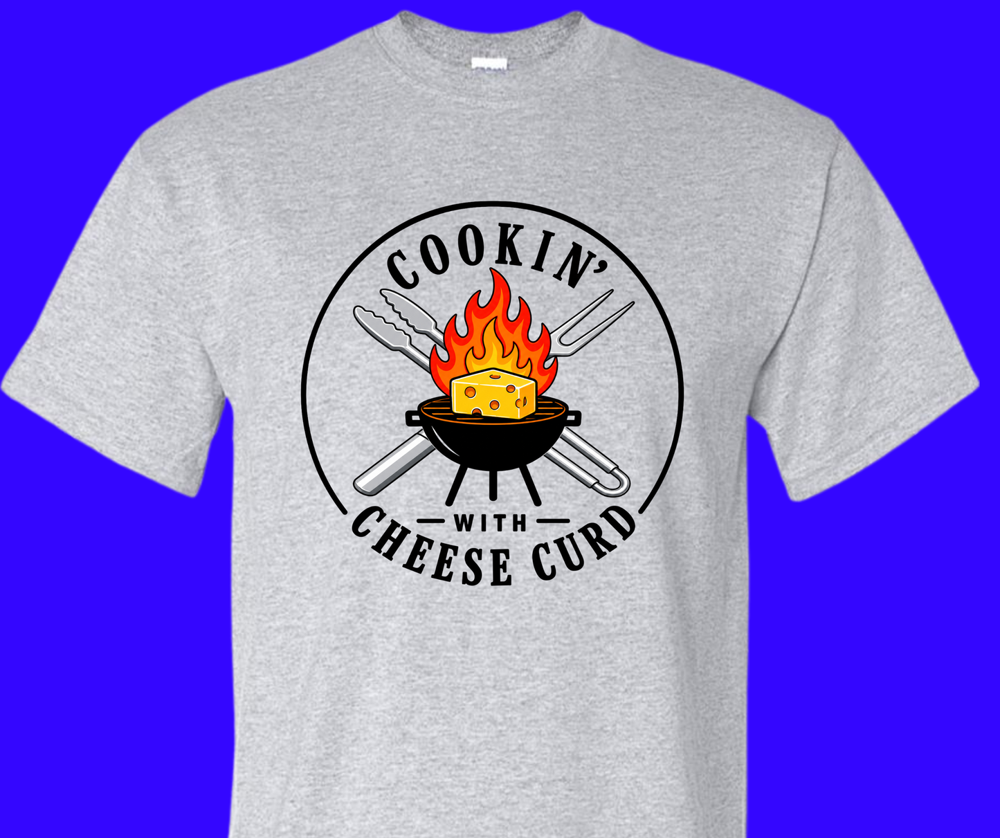 Cookin' with Cheese Curd- colored Logo