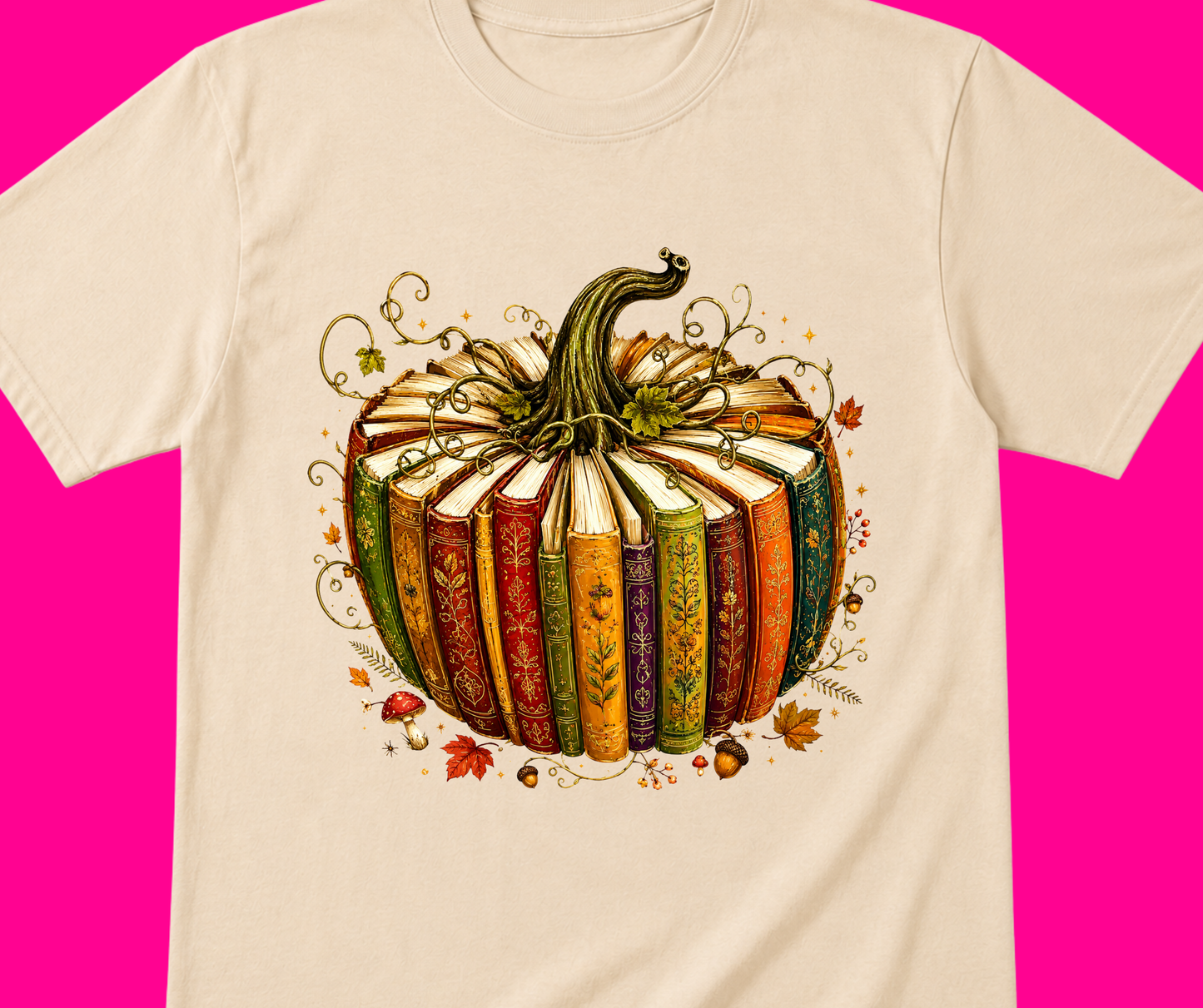 Sassy Server-Book pumpkin