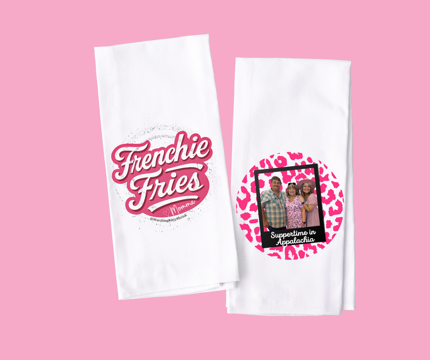 Watch Kitty Shrink- Tea towels