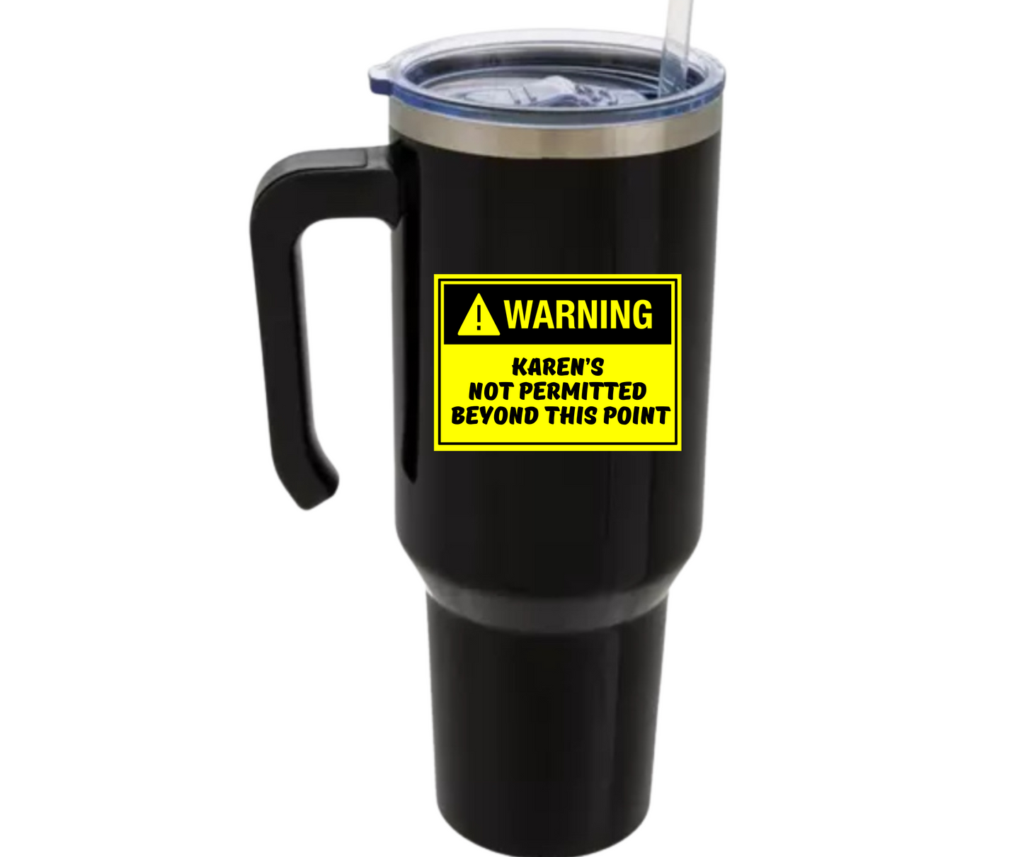 Gangster gramps 40oz stainless steel tumbler