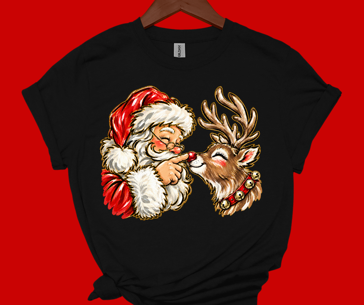 Sassy Server-Santa&deer