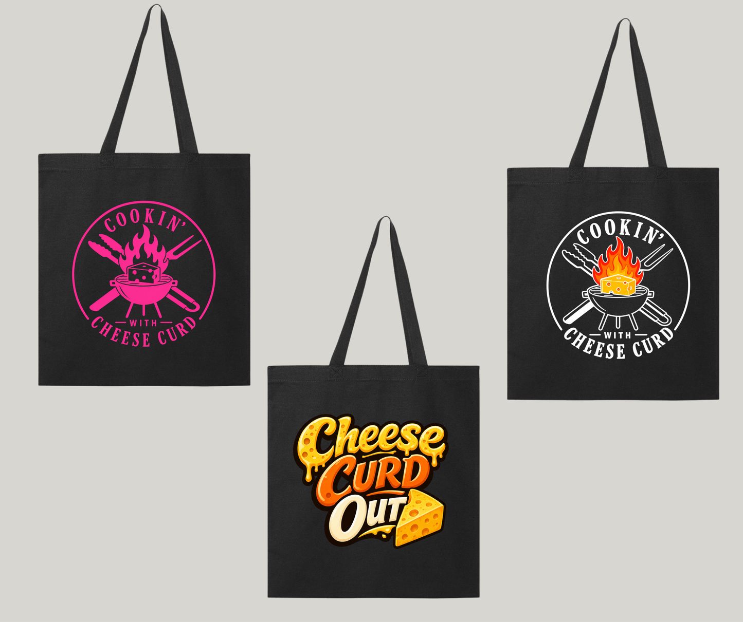 Cookin' with Cheese Curd-tote