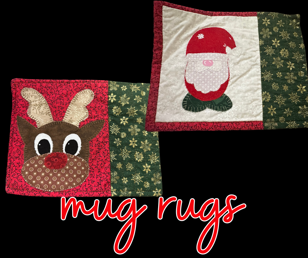 Sassy Server-Quilted Mug Rug