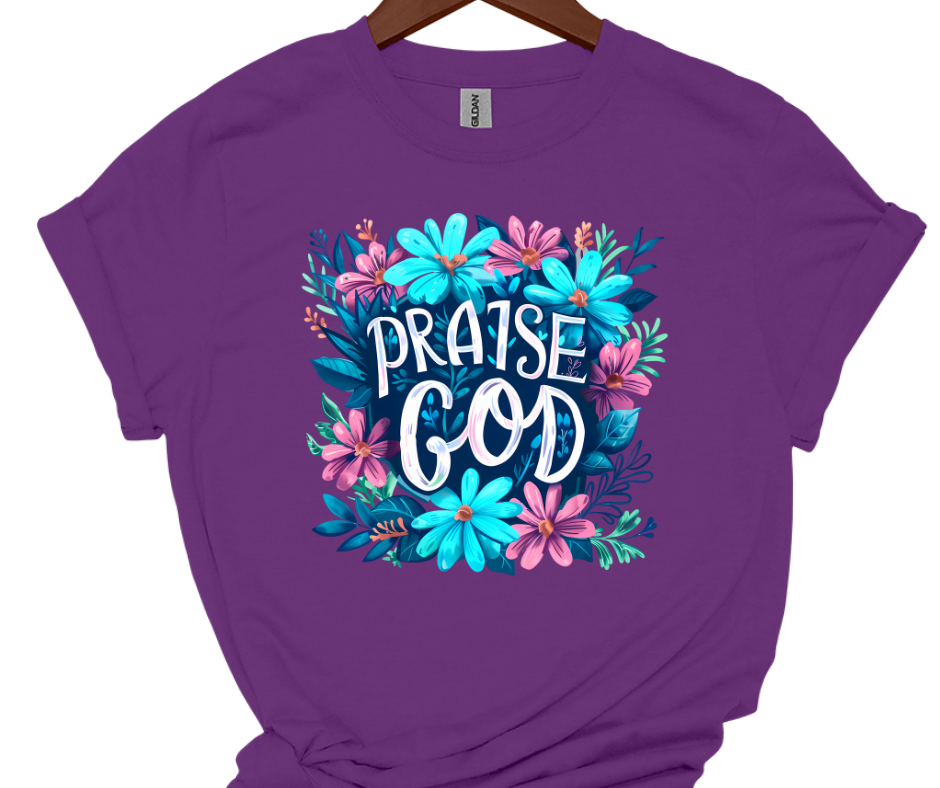 MBSC-Praise God floral blue