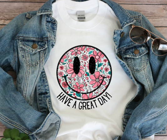 Gangsta gramps merch- Have a great day floral