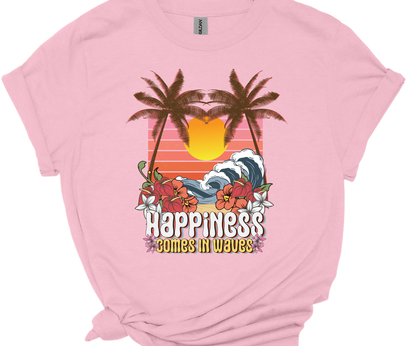 Happiness comes in waves