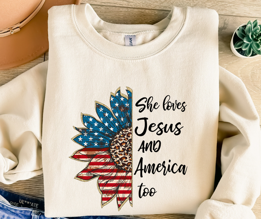 MBSC-USA She loves Jesus and America