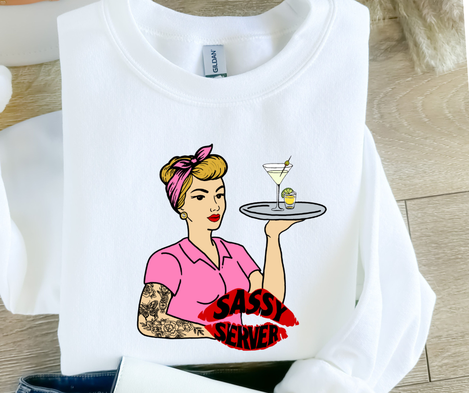 Sassy Server Martini