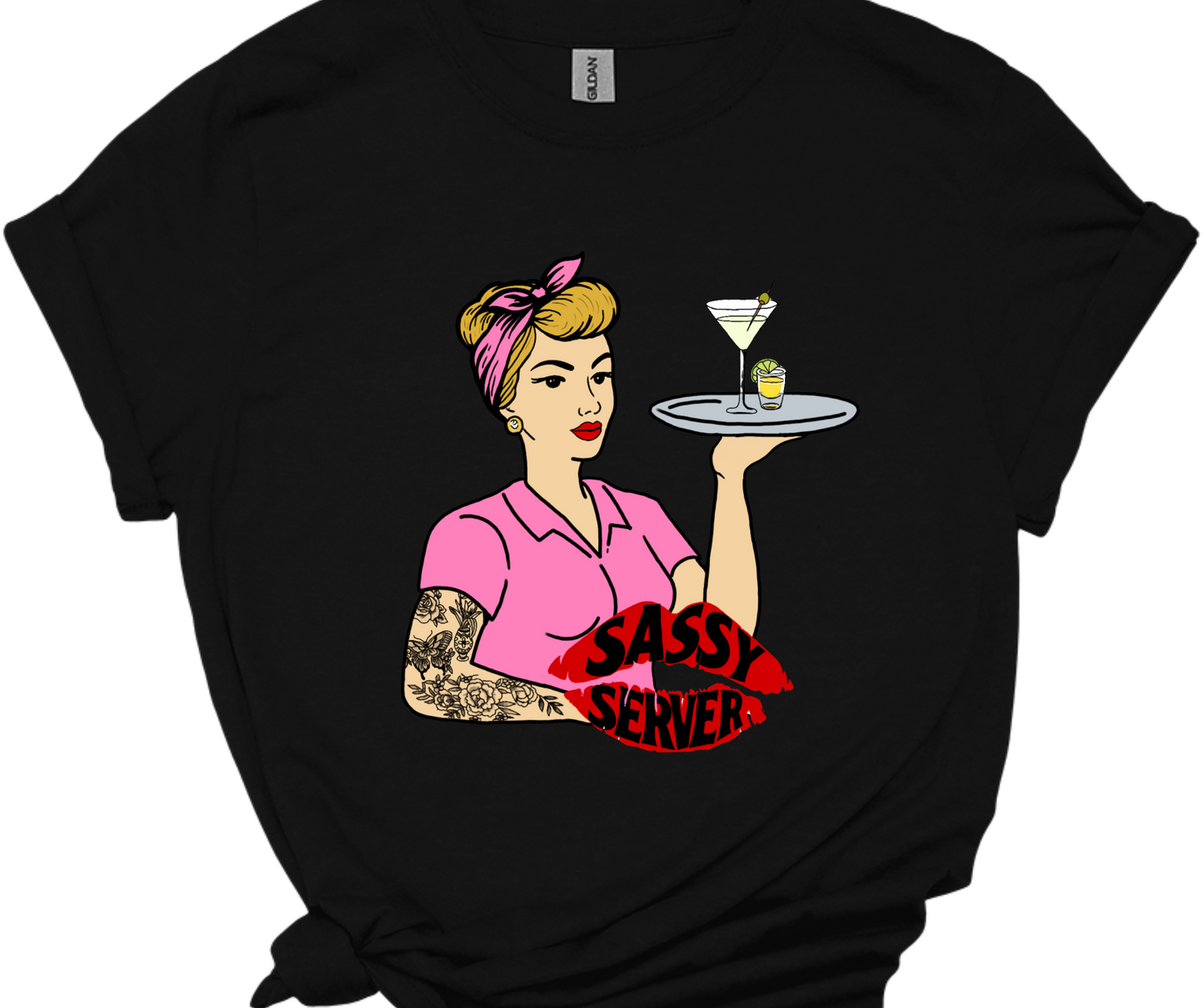 Sassy Server Martini