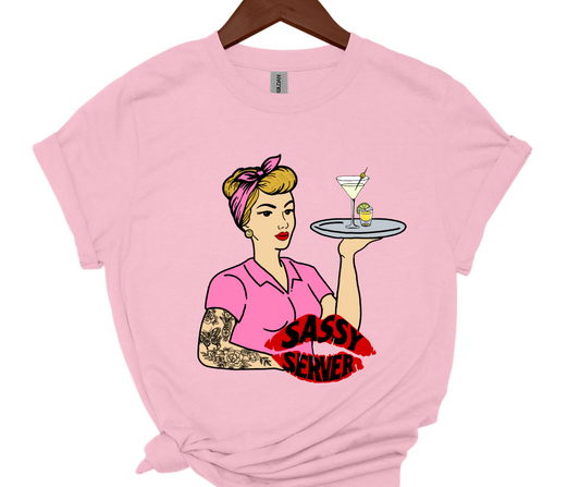 Sassy Server Martini