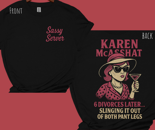 Sassy Server -Karen pink