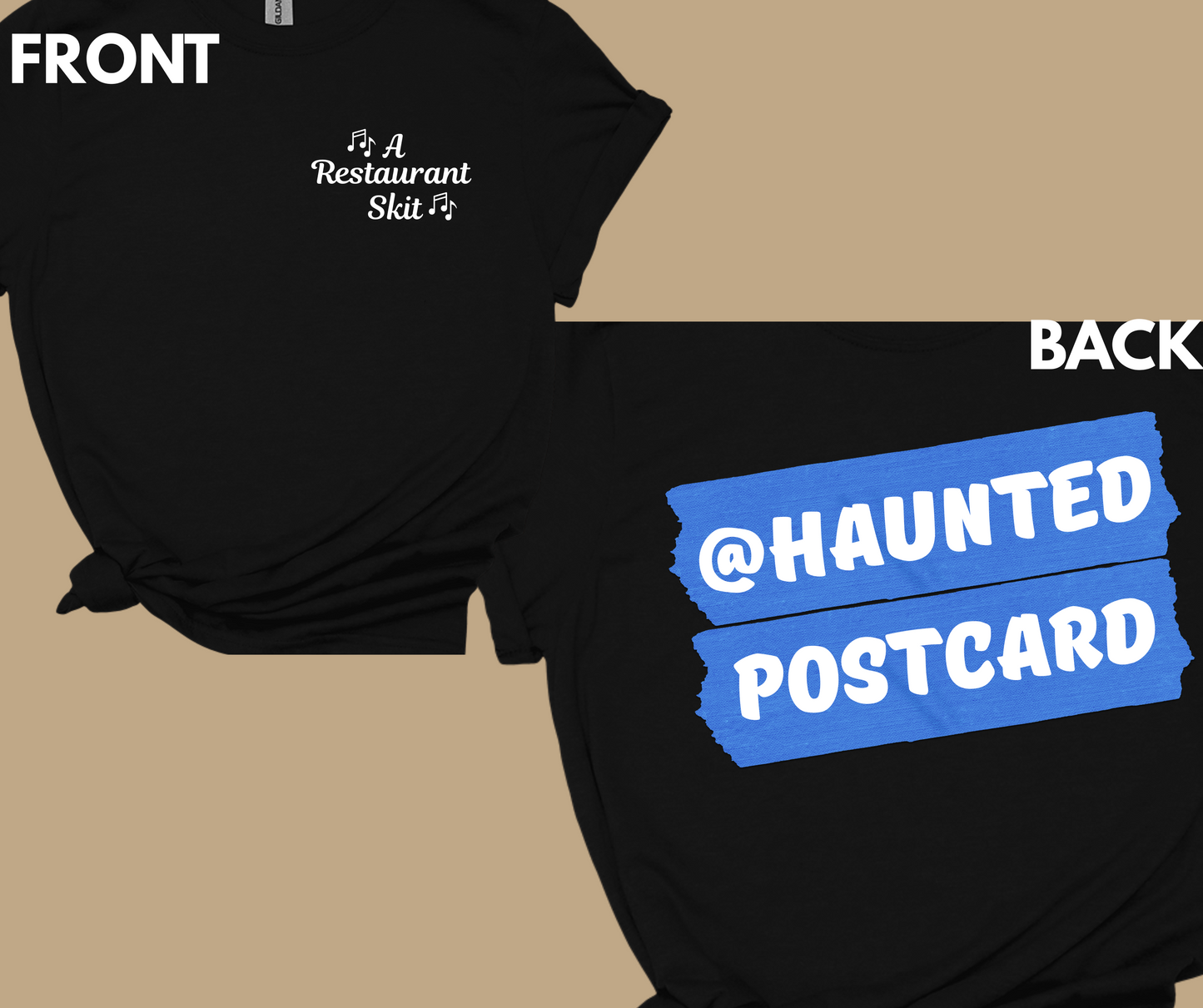 Haunted Postcard-tape