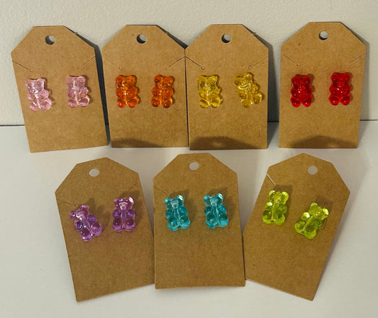 Mama's Quilt Shop MBSC-gummy bear earrings