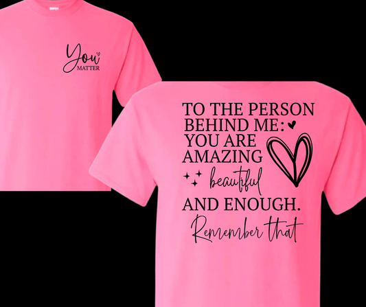 MBSC -Person behind me-neon pink