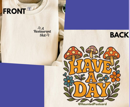 Haunted Postcard-Have a day
