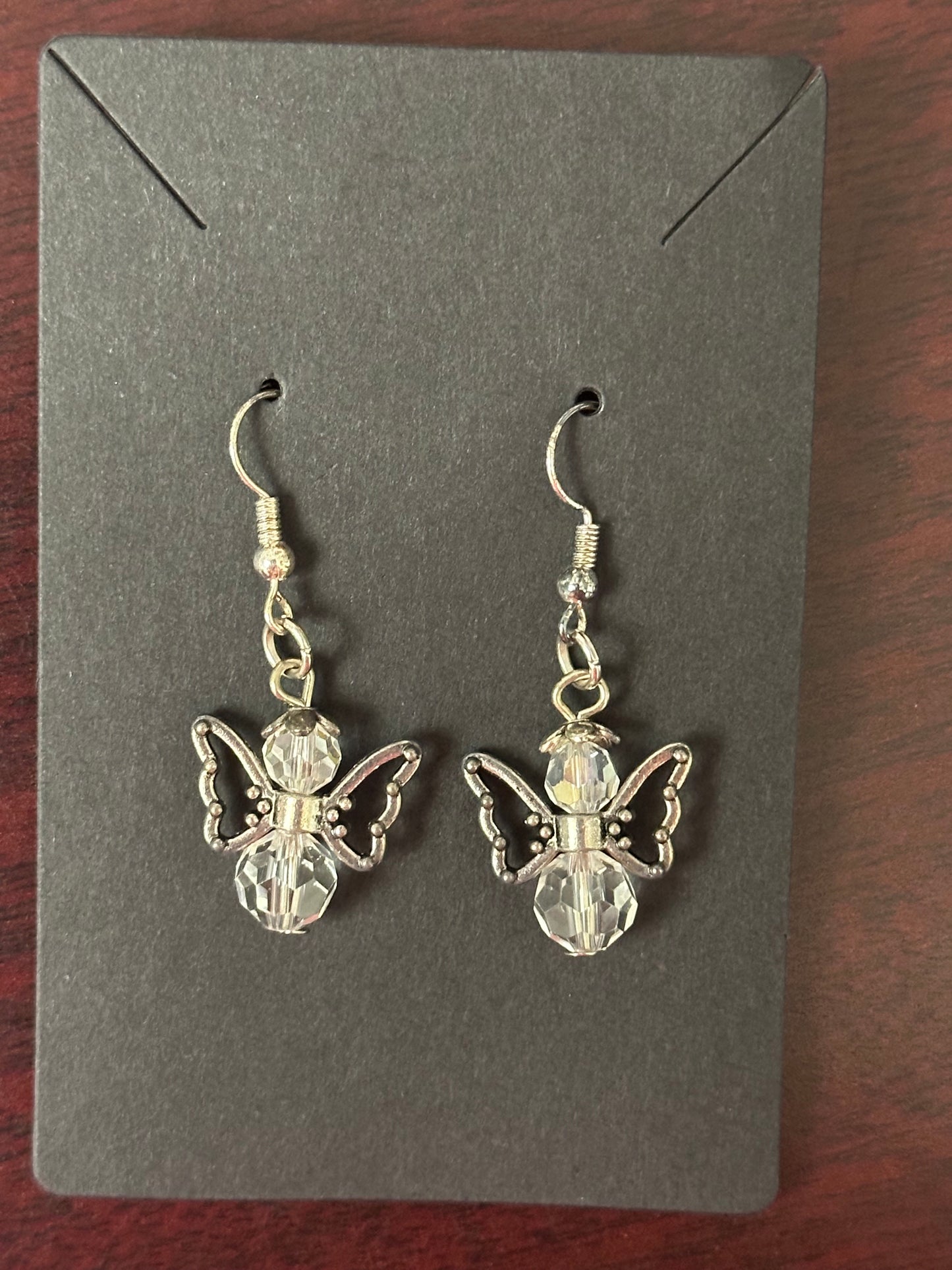 Sassy server-Christmas earrings