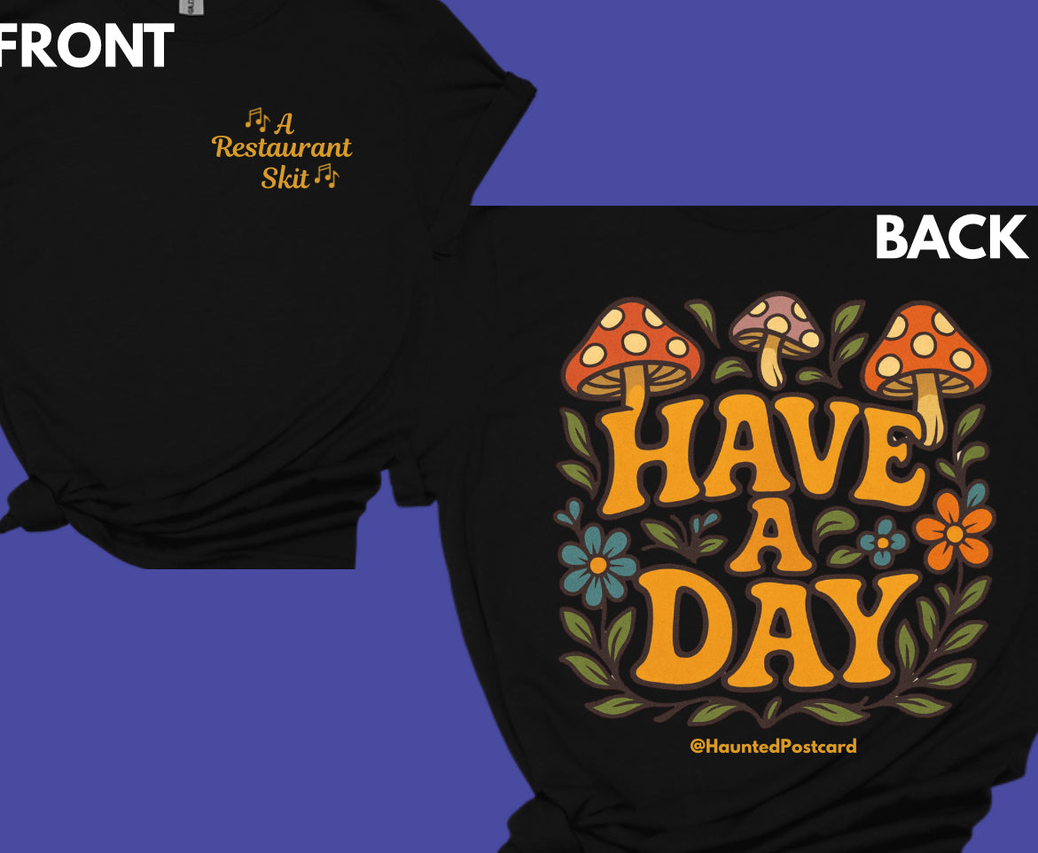 Haunted Postcard-Have a day