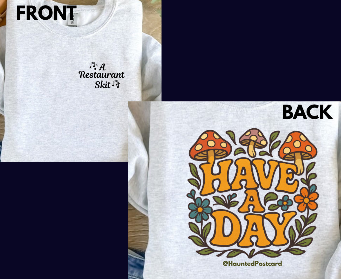 Haunted Postcard-Have a day