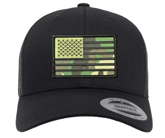 Allie & Noah-Camo Flag