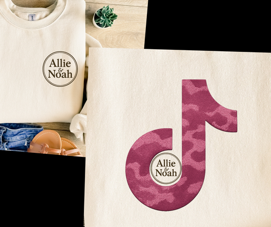 Allie & Noah- Pink camo