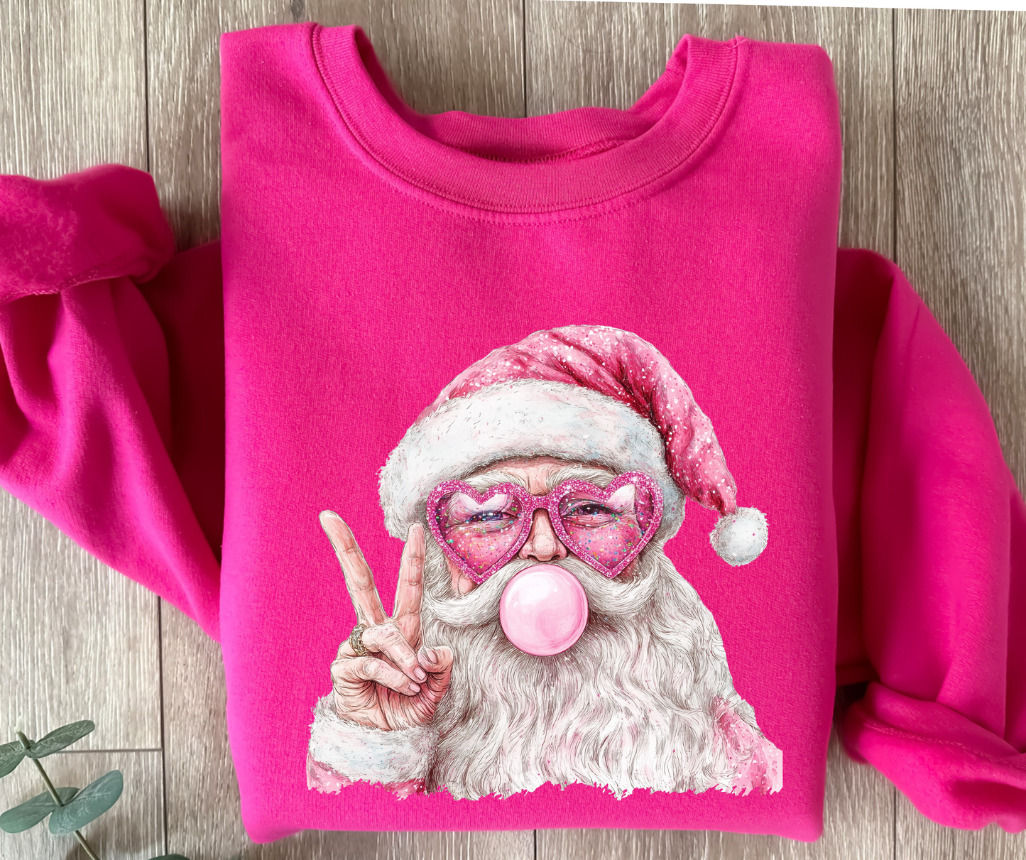 Sassy Server-Bubble Gum santa