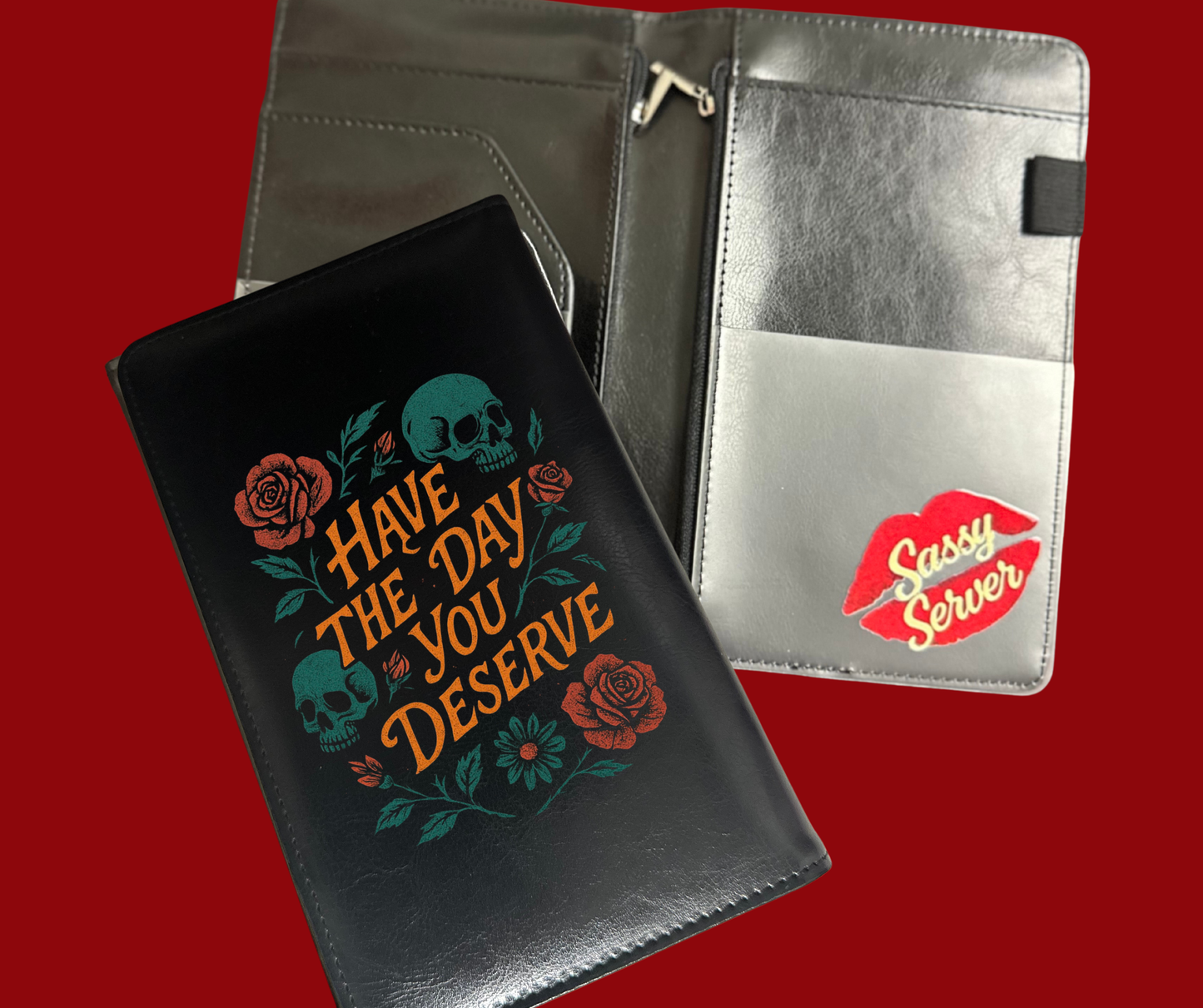 Sassy Server- serving book