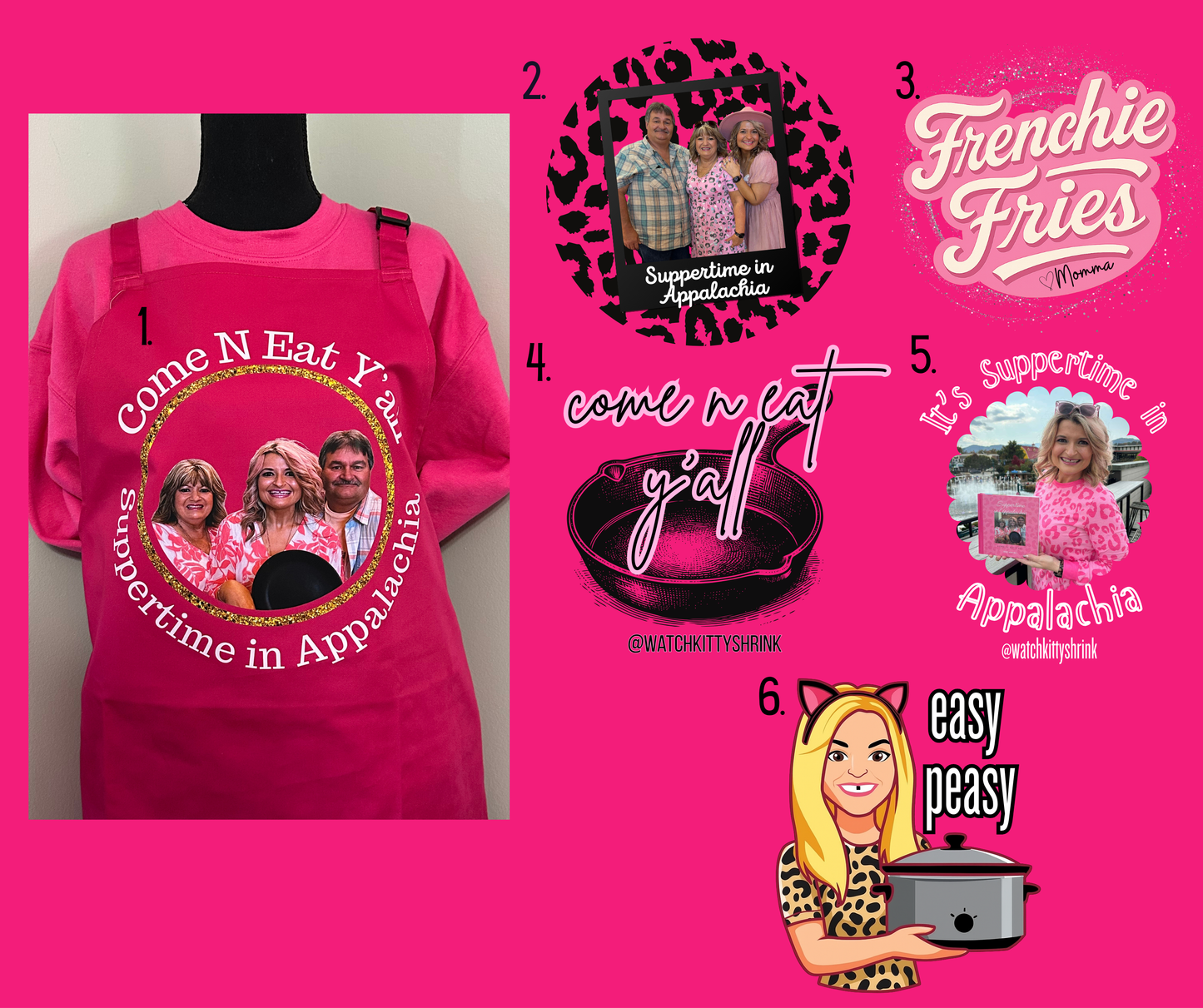 Watch Kitty Shrink-Aprons