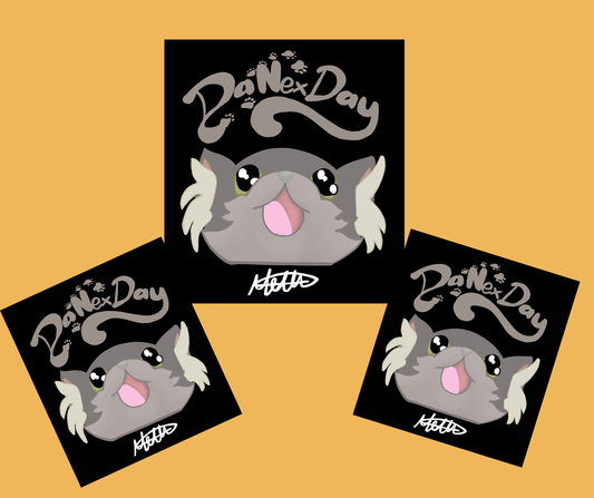 Mell's Merch-Logo sticker