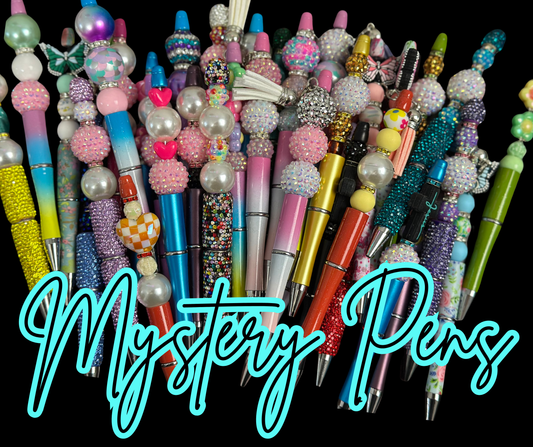 Sassy Server-mystery beaded pens