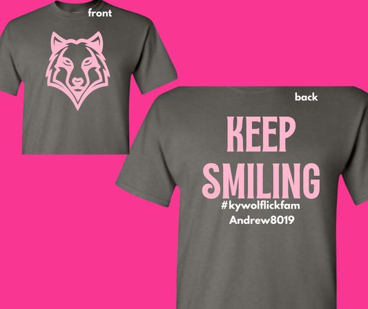 Andrew8019-Keep Smiling Charcoal & Pink