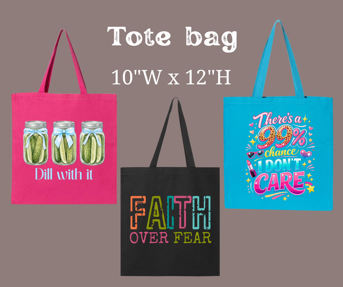 Sassy Server totes