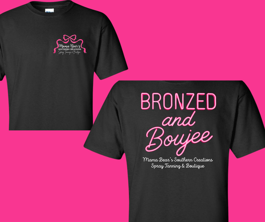 MBSC Merch- bronzed & Boujee tshirt