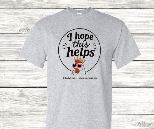 Alabama Chicken Queen-I hope this helps