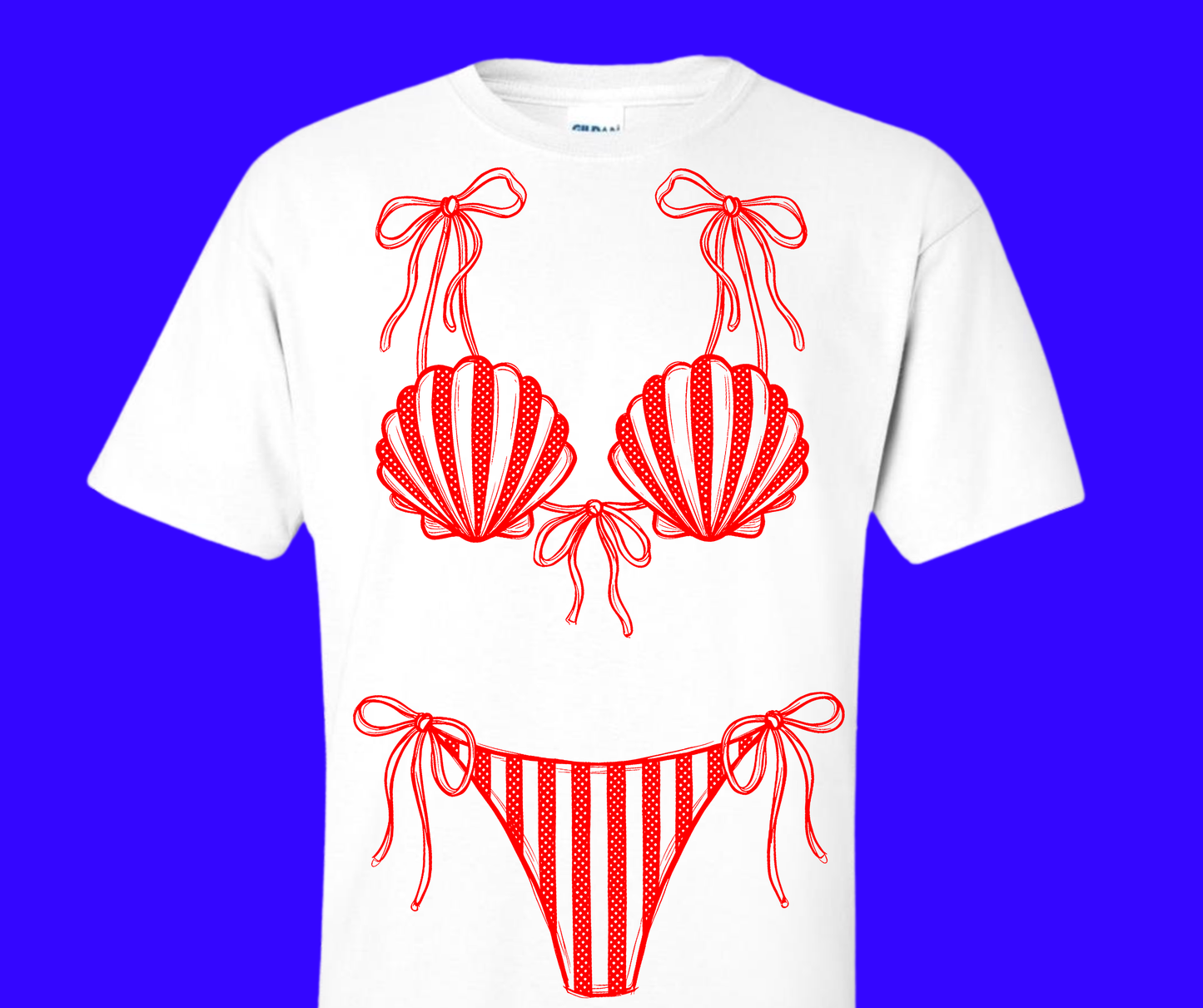 Sassy Server-swimsuit tshirts
