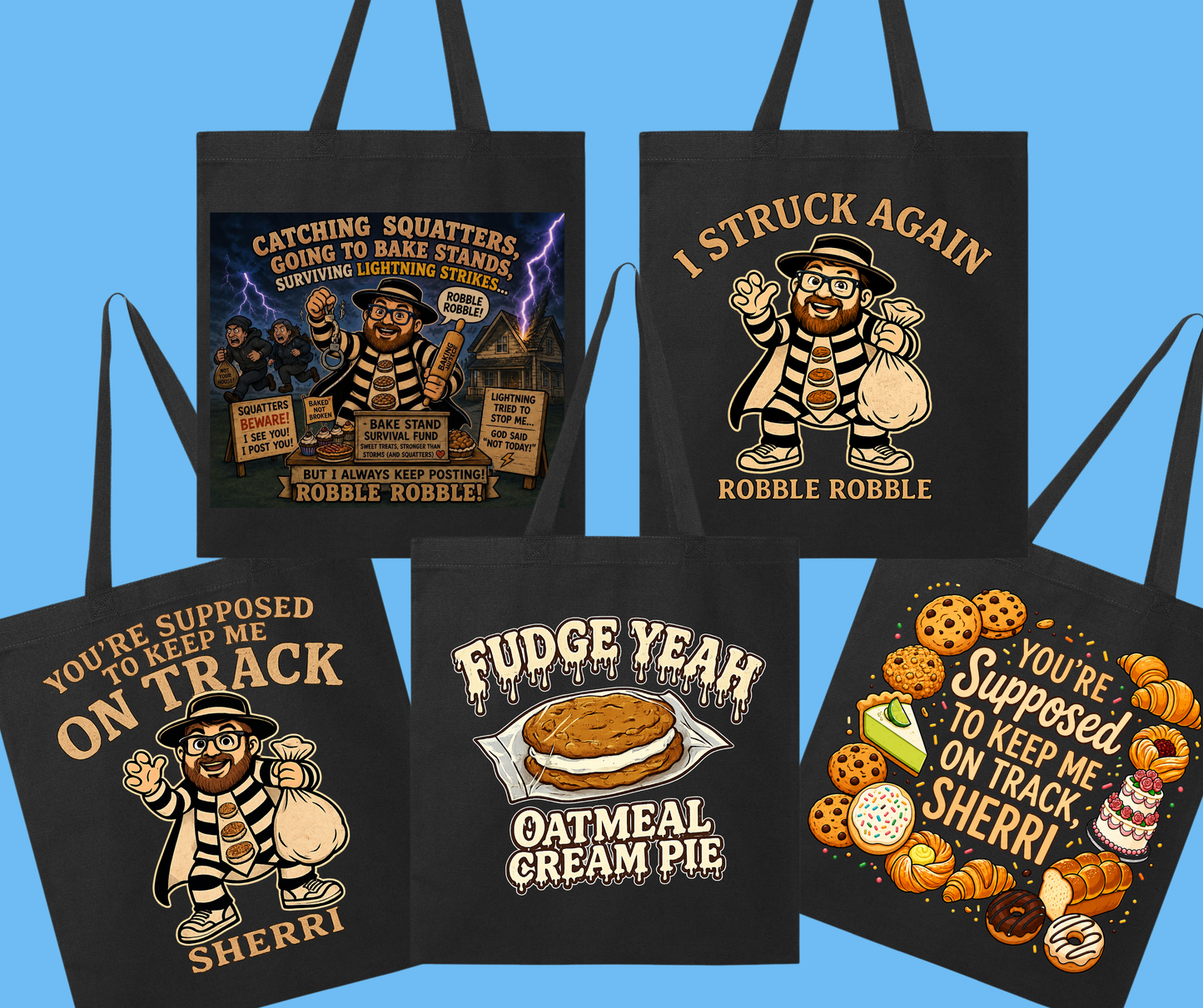 Robble-tote bag