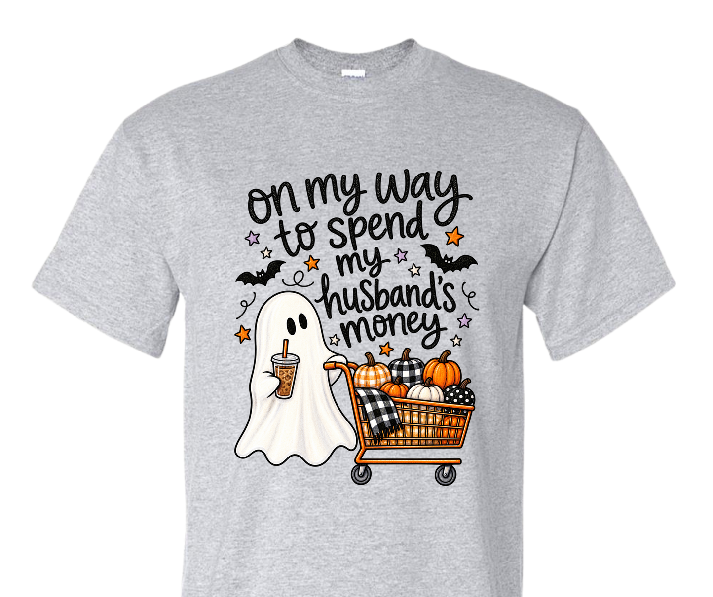 Sassy Server-On my way to spend my husband's money -- ghost