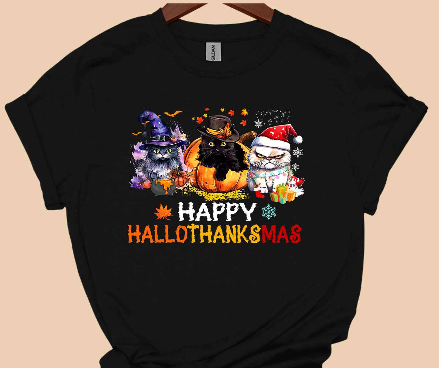 Sassy Server- Happy Hallothanksmas