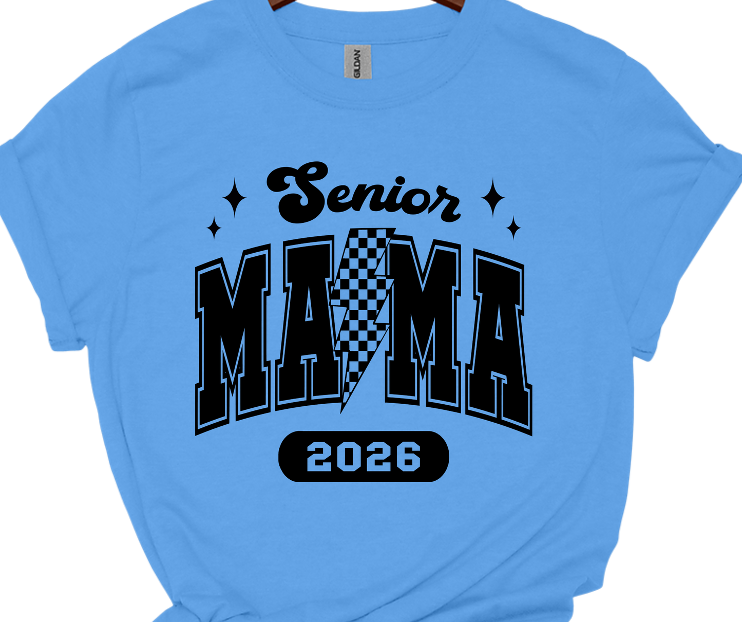 Sassy Server-Senior Mama  blue