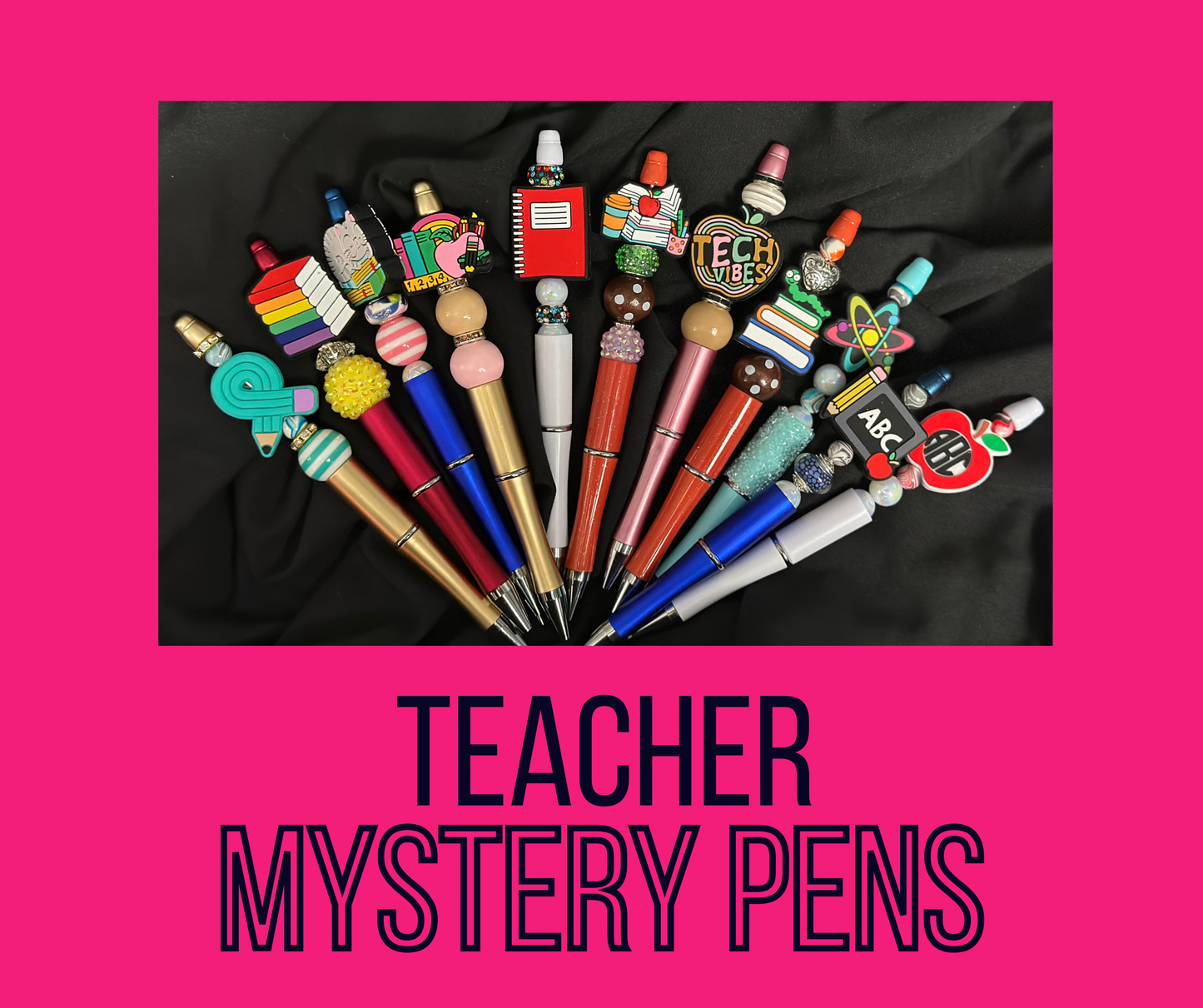 Sassy Server-mystery beaded pens
