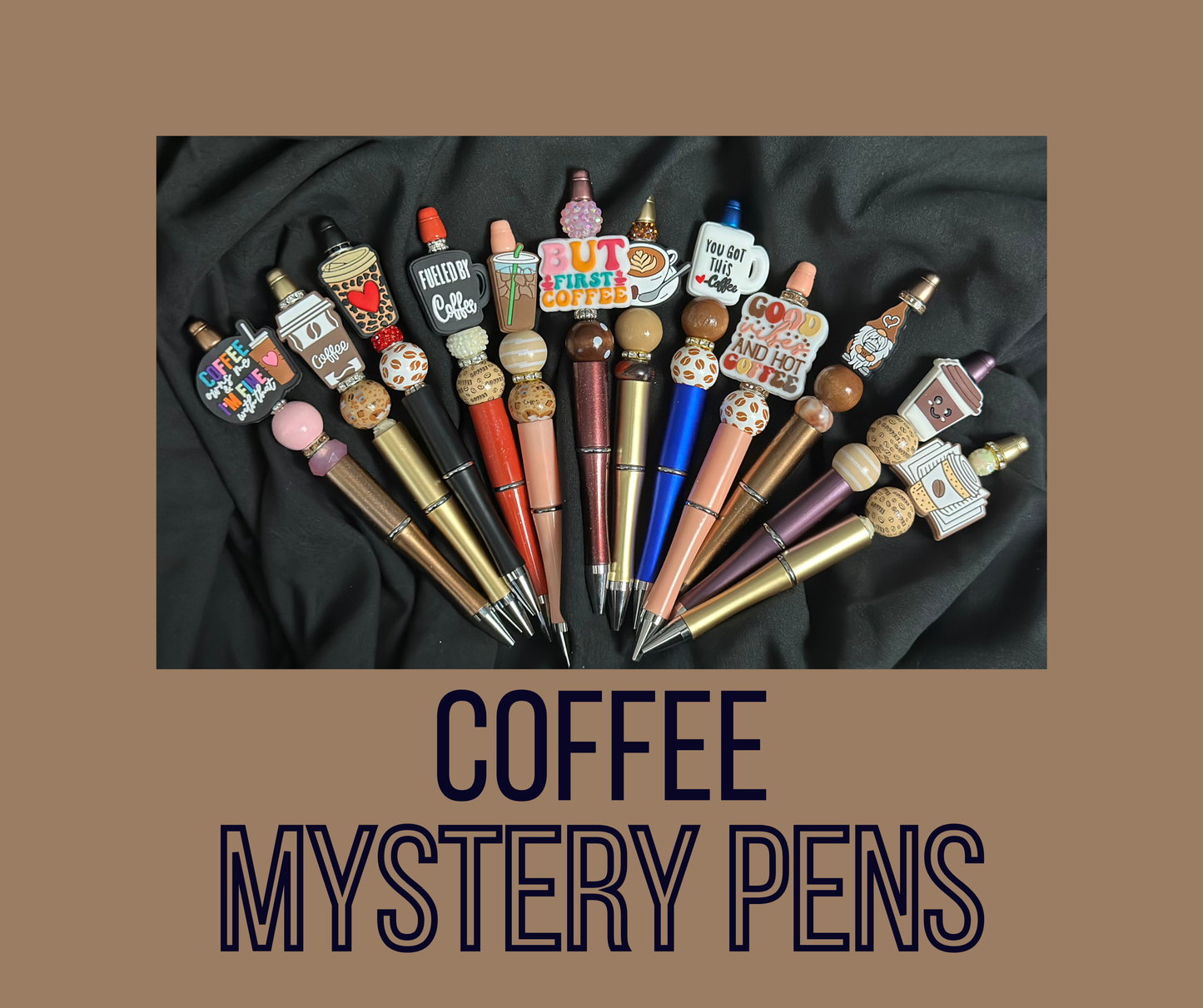 Sassy Server-mystery beaded pens