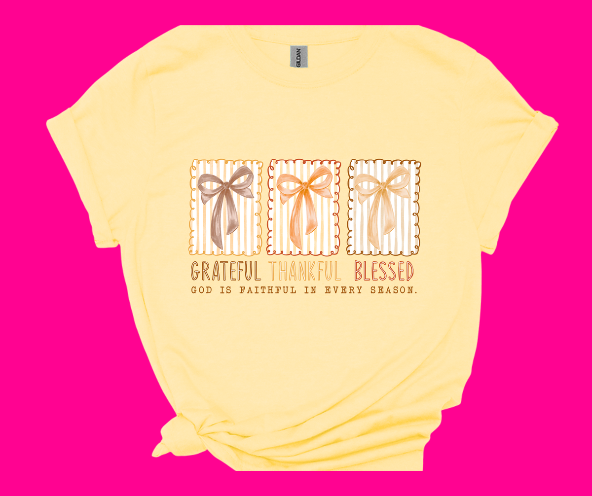 Cookin' with Babe-Grateful, Thankful, Blessed-light yellow