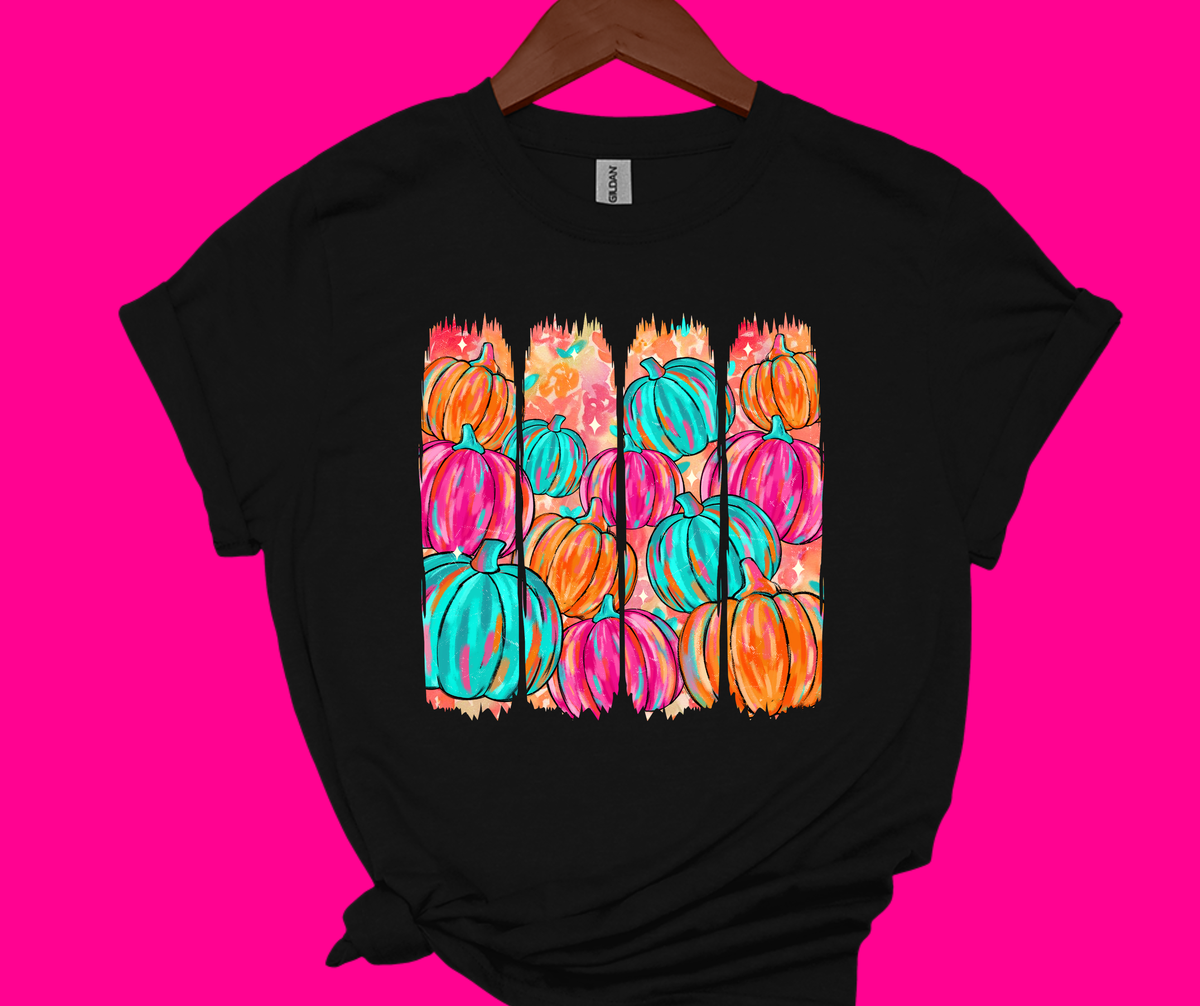Sassy Server-Neon pumpkins
